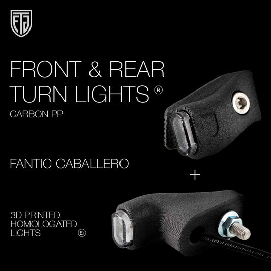 Approved F/R Lights Base Kit - Fantic Caballero