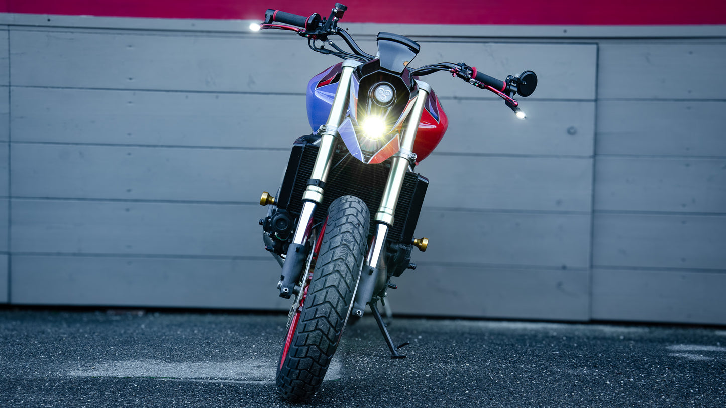 LUMA GUARD - Paraleve Universali con Luci LED Omologate
