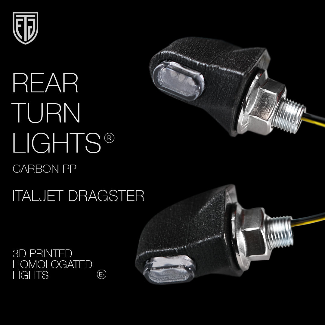 Indicatori di direzione posteriori - Italjet Dragster