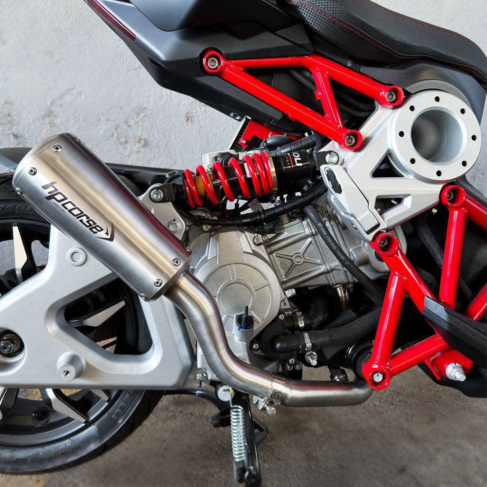 HP Corse racing silencer – Italjet Dragster